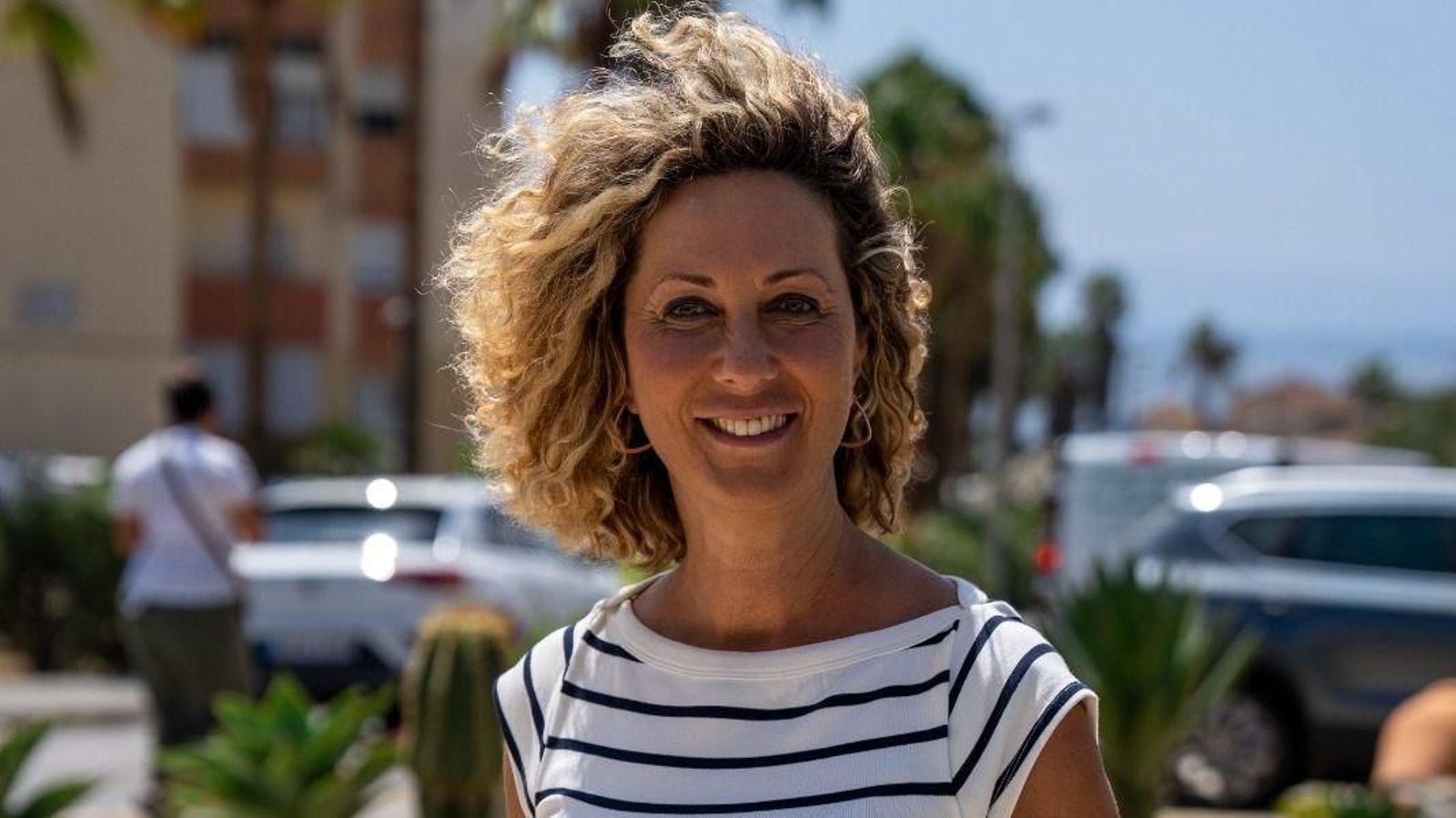La delegada de Fiestas, Mercedes Triviño.