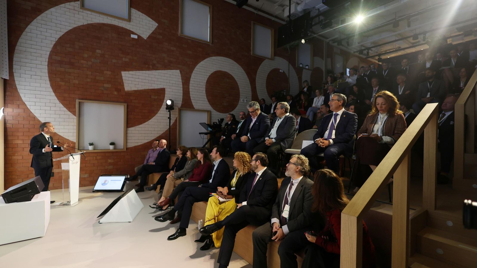 La inauguración del Centro de Ciberseguridad de Google en Málaga, en imágenes