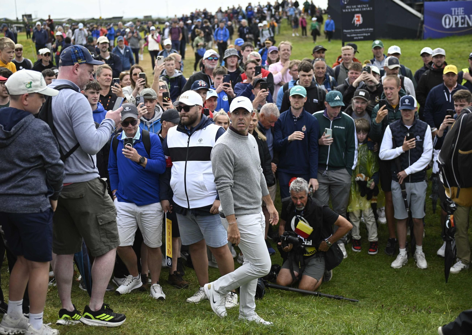Las fotos de la primera jornada del Open Británico de golf