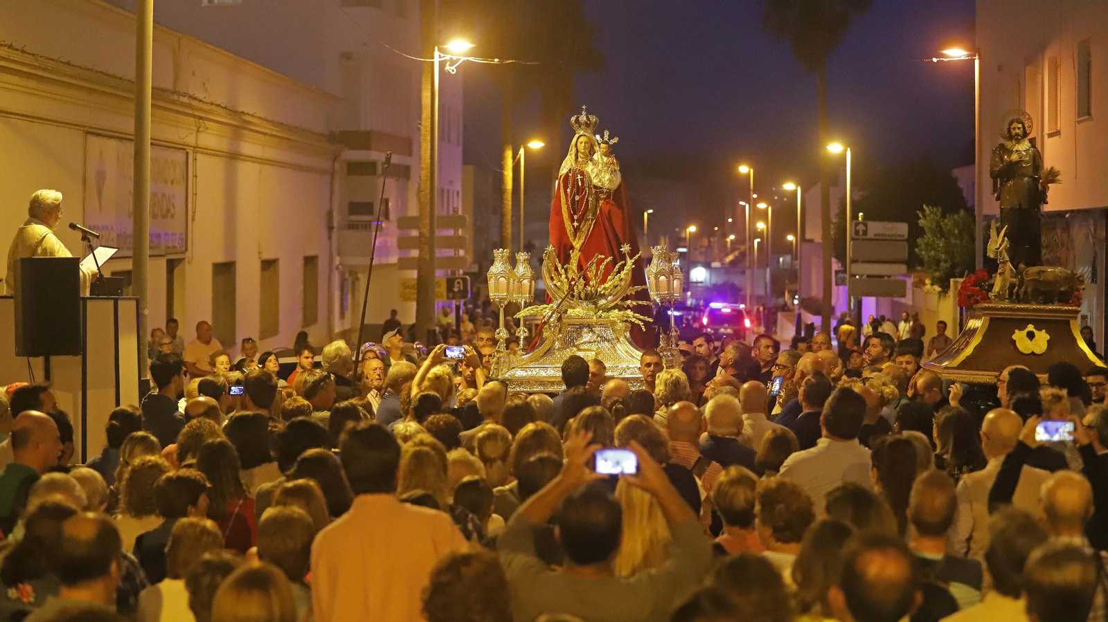 Fotos del retorno de la Virgen de la Luz a su santuario en Tarifa