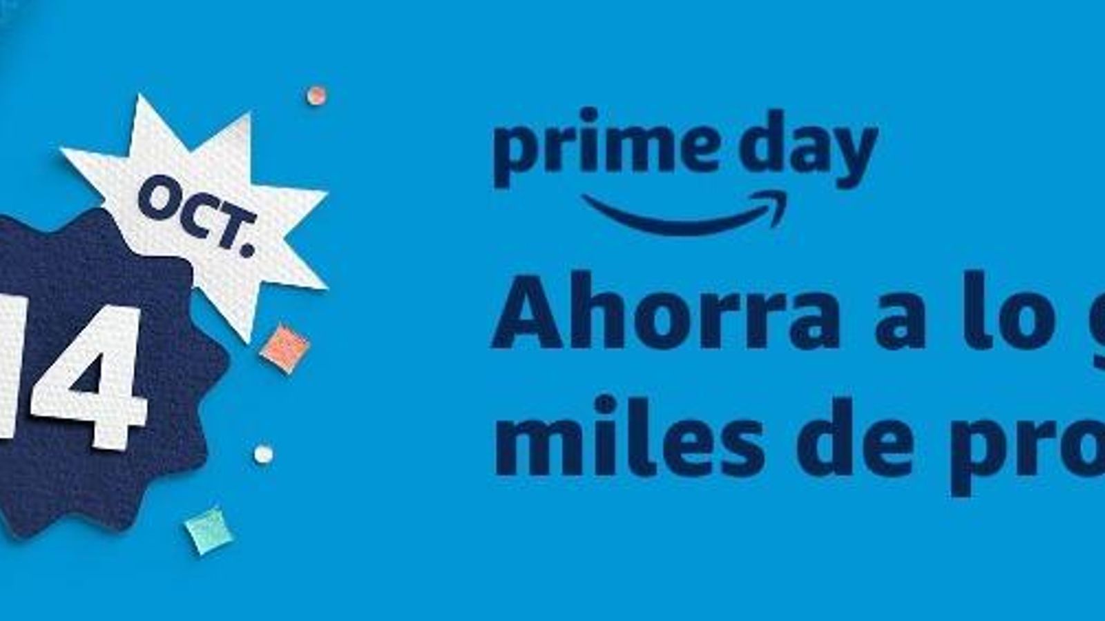 Imagen de la promoción del Amazon Prime Day.