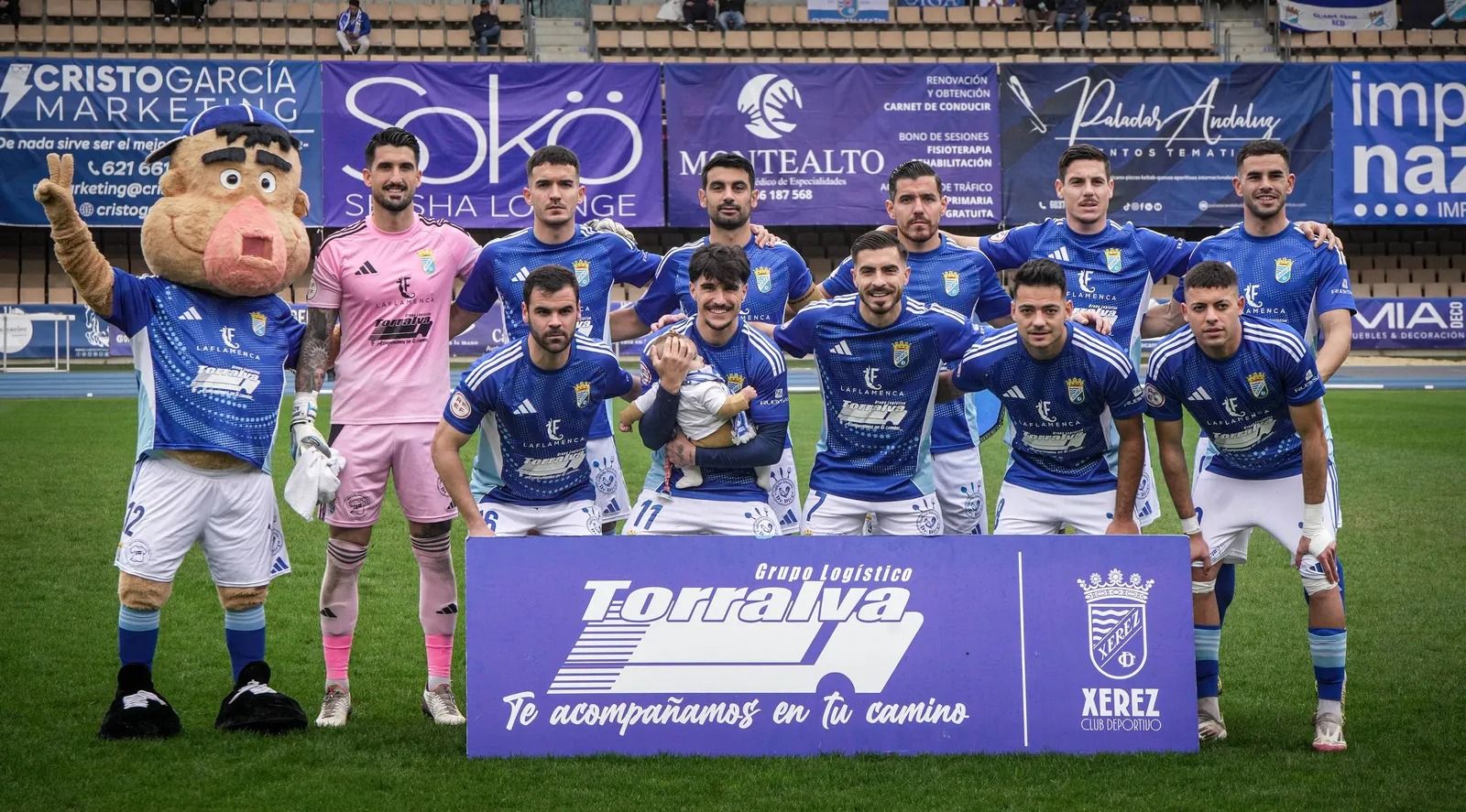 Formación que presentó el Xerez CD contra el Melilla la pasada jornada.