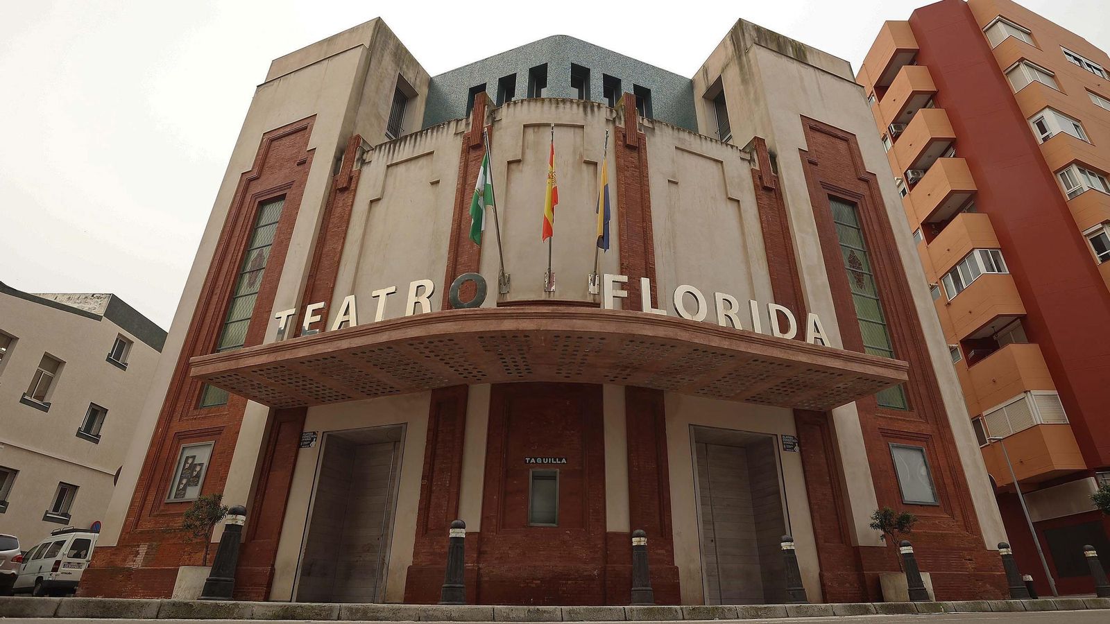 El Teatro Municipal Florida de Algeciras donde se celebrará la final del concurso de Carnaval.