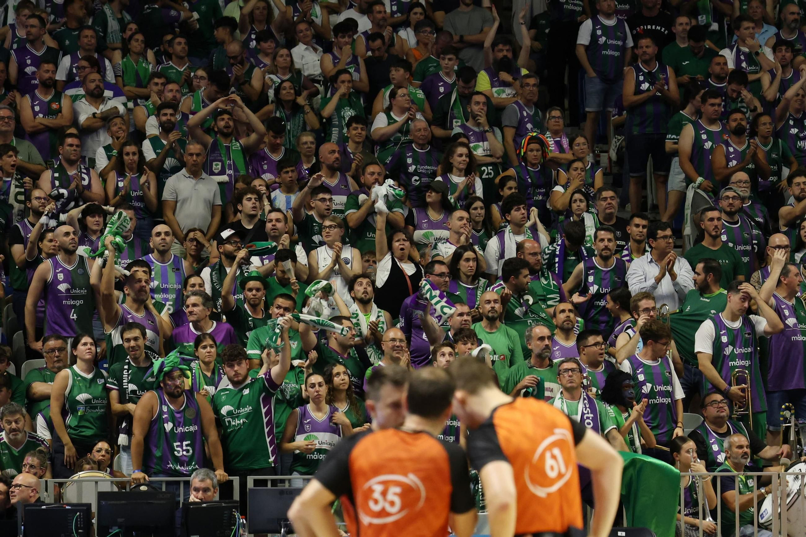 El Unicaja-Real Madrid, en fotos