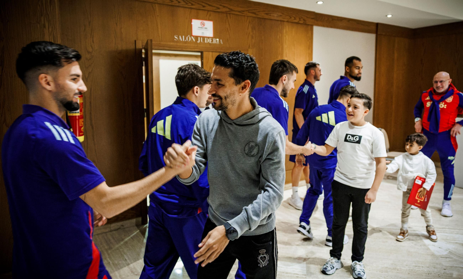 Las fotos del homenaje a Jesús Navas y de la selección en Córdoba