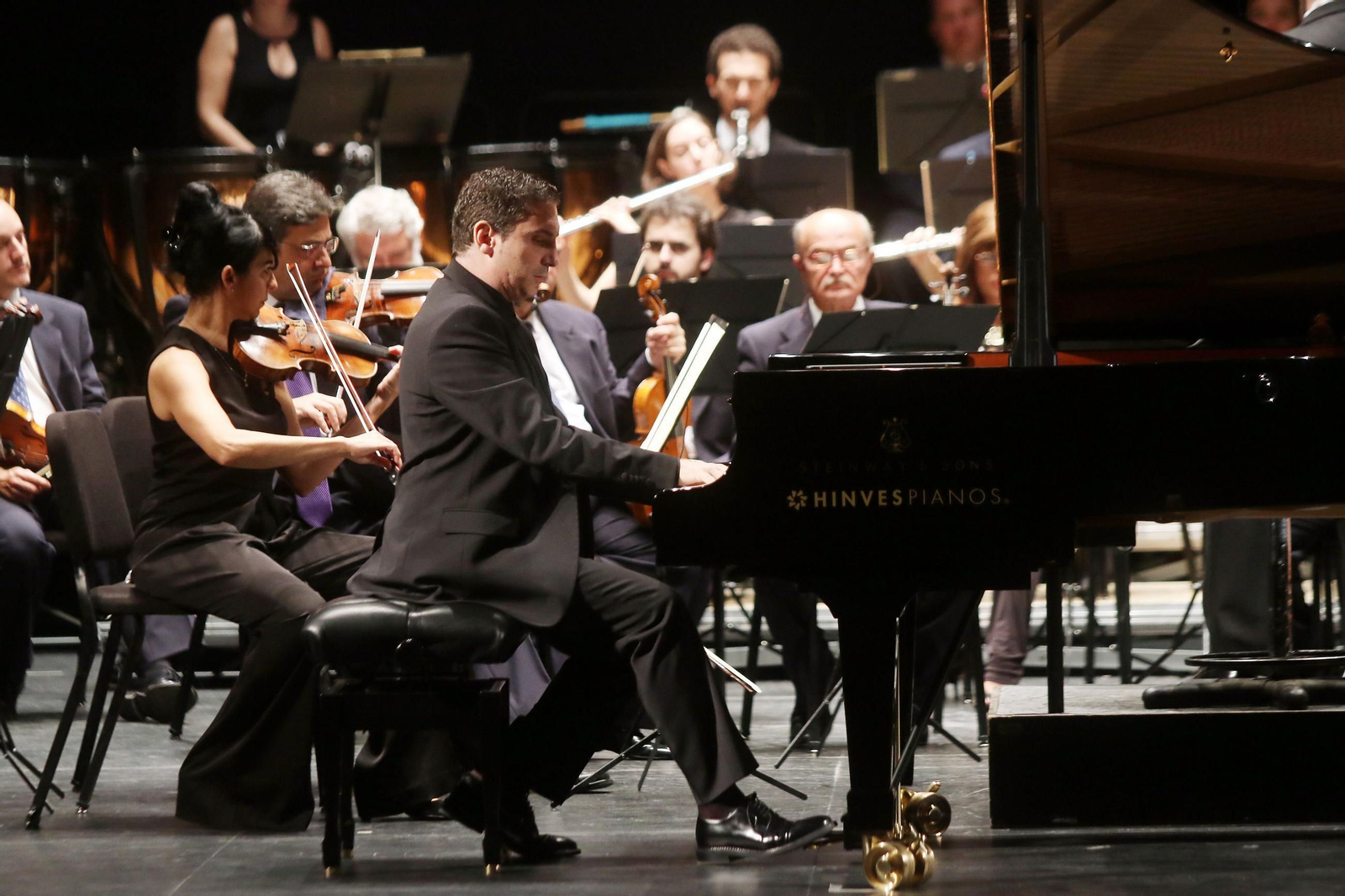 El pianista Carles Marín.