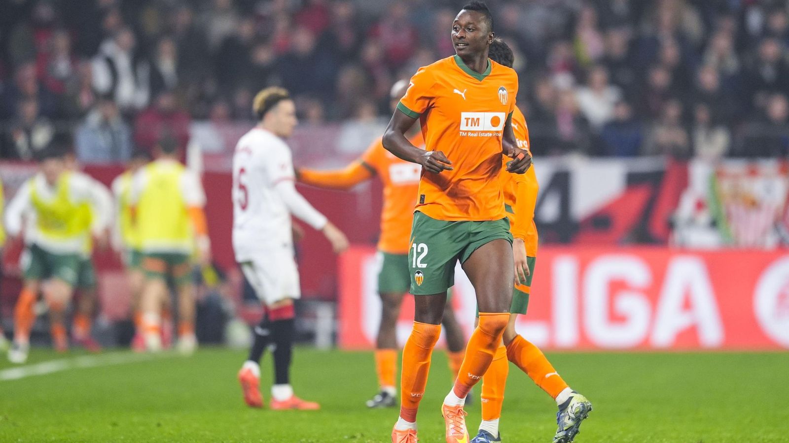 Las mejores imágenes del partido Sevilla - Valencia