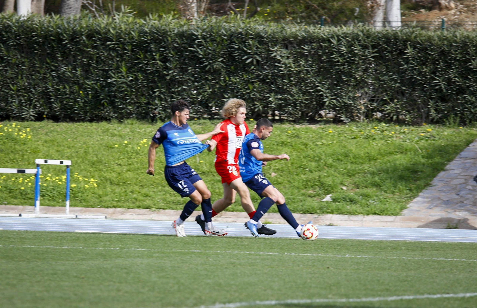 Imágenes del partido entre Almeria B contra Villanovense de segunda RFEF