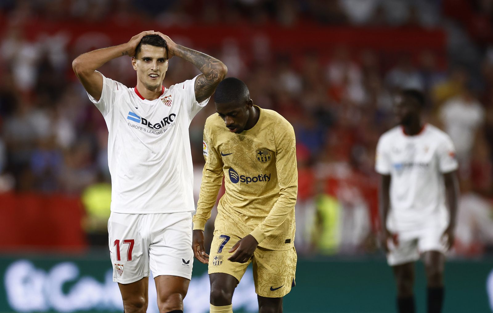 Las imágenes del Sevilla-Barcelona