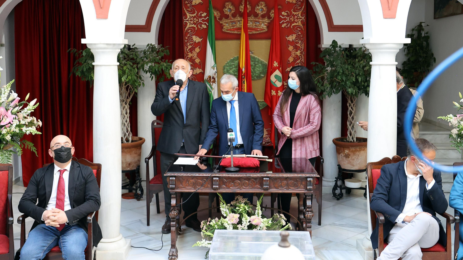 Imágenes de la toma de posesión de Ramón Galán como Alcalde de Trebujena