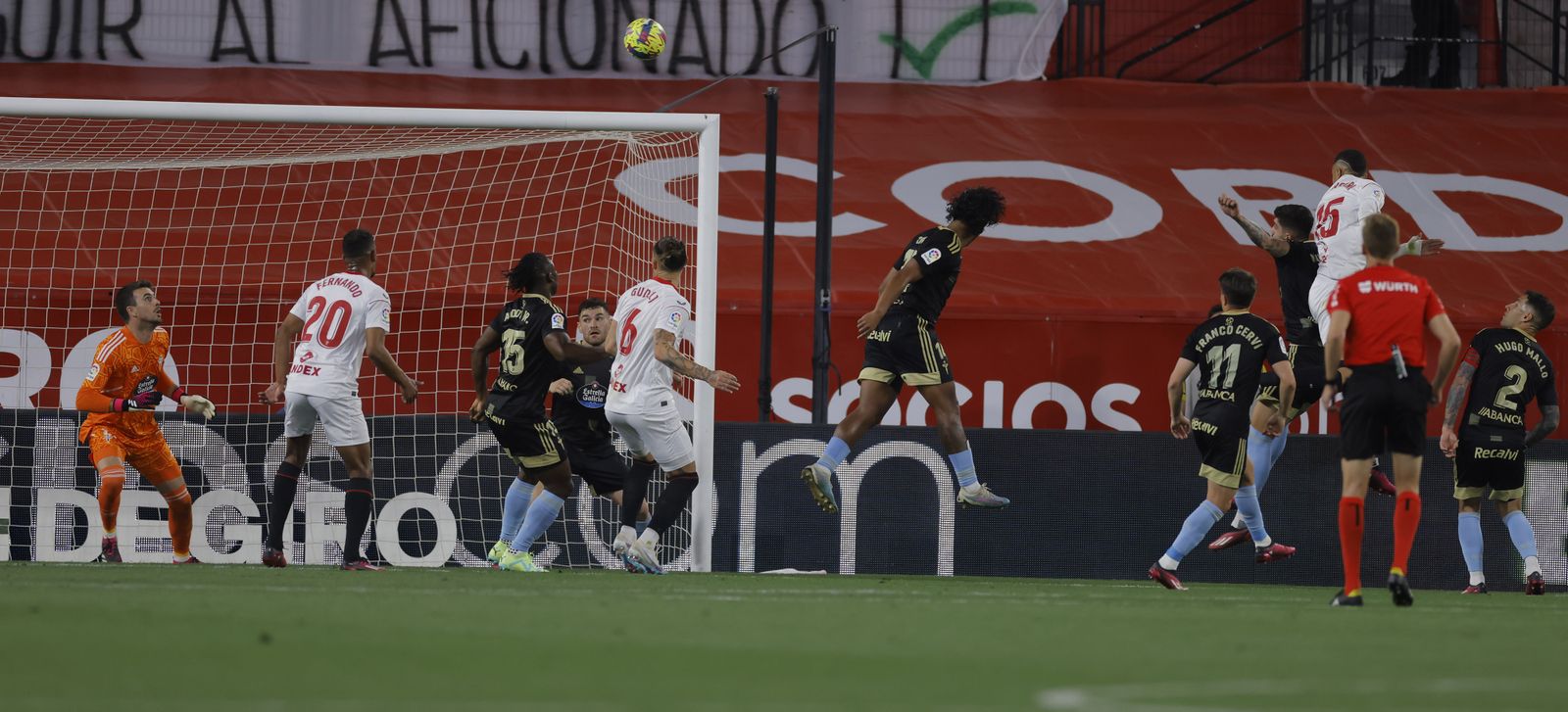 Las imágenes del Sevilla-Celta