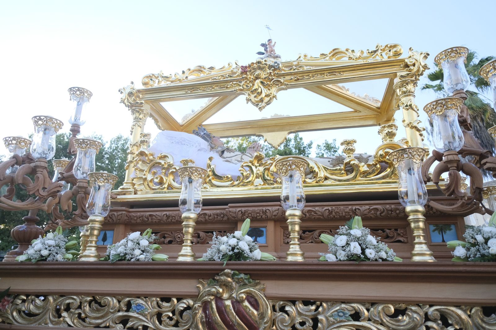 La procesión de la Virgen de Acá por las calles de Córdoba, en imágenes