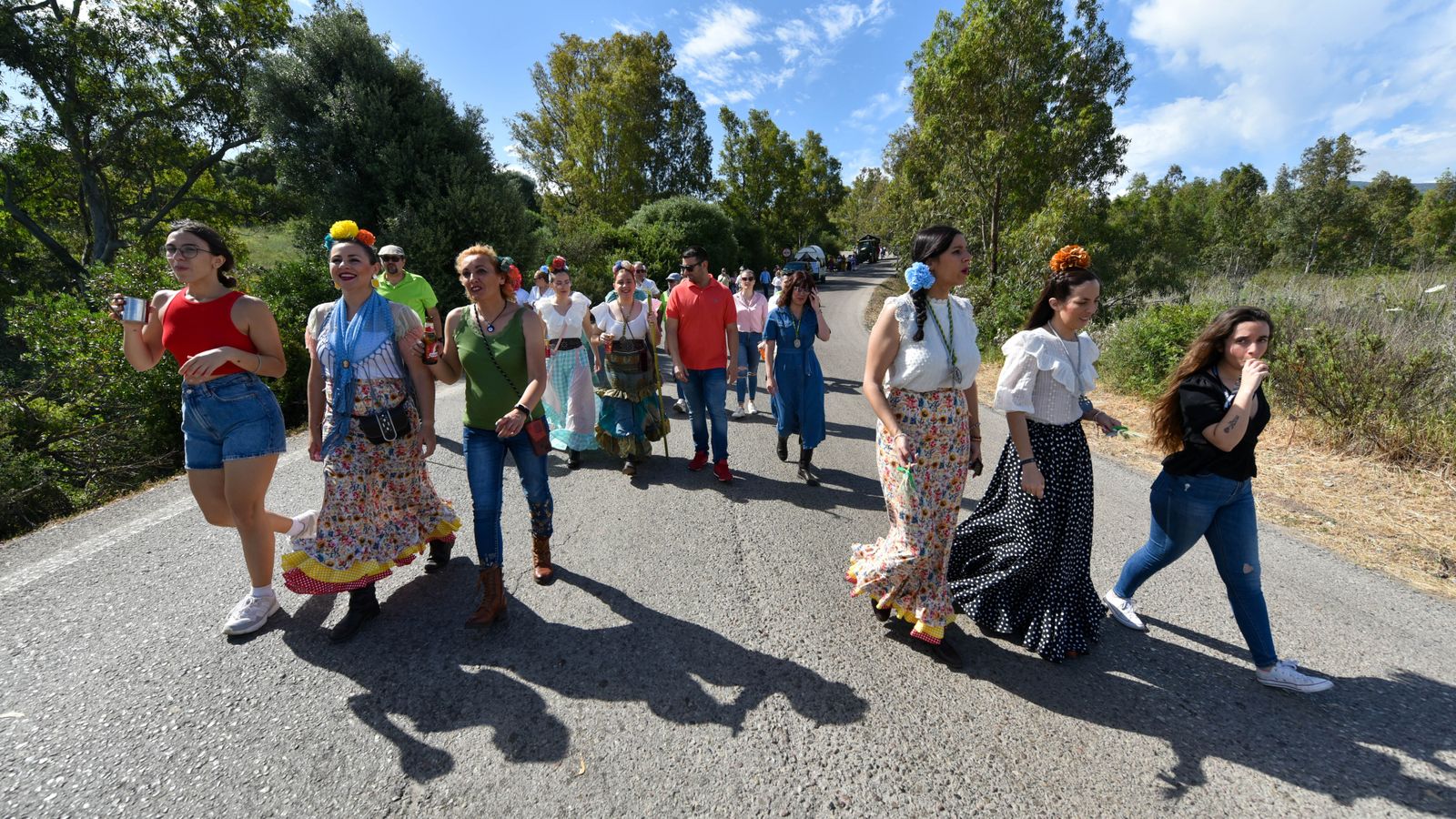Fotos de la romería de San Isidro Labrador en Los Barrios