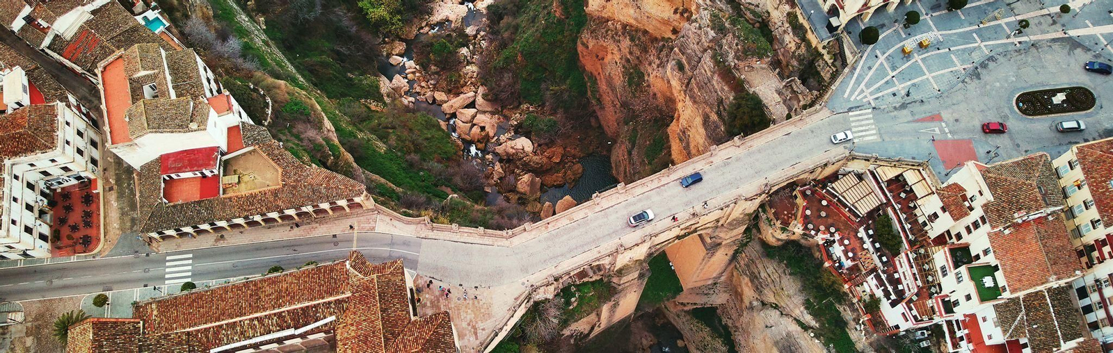 Puente Nuevo sobre el Tajo de Ronda.