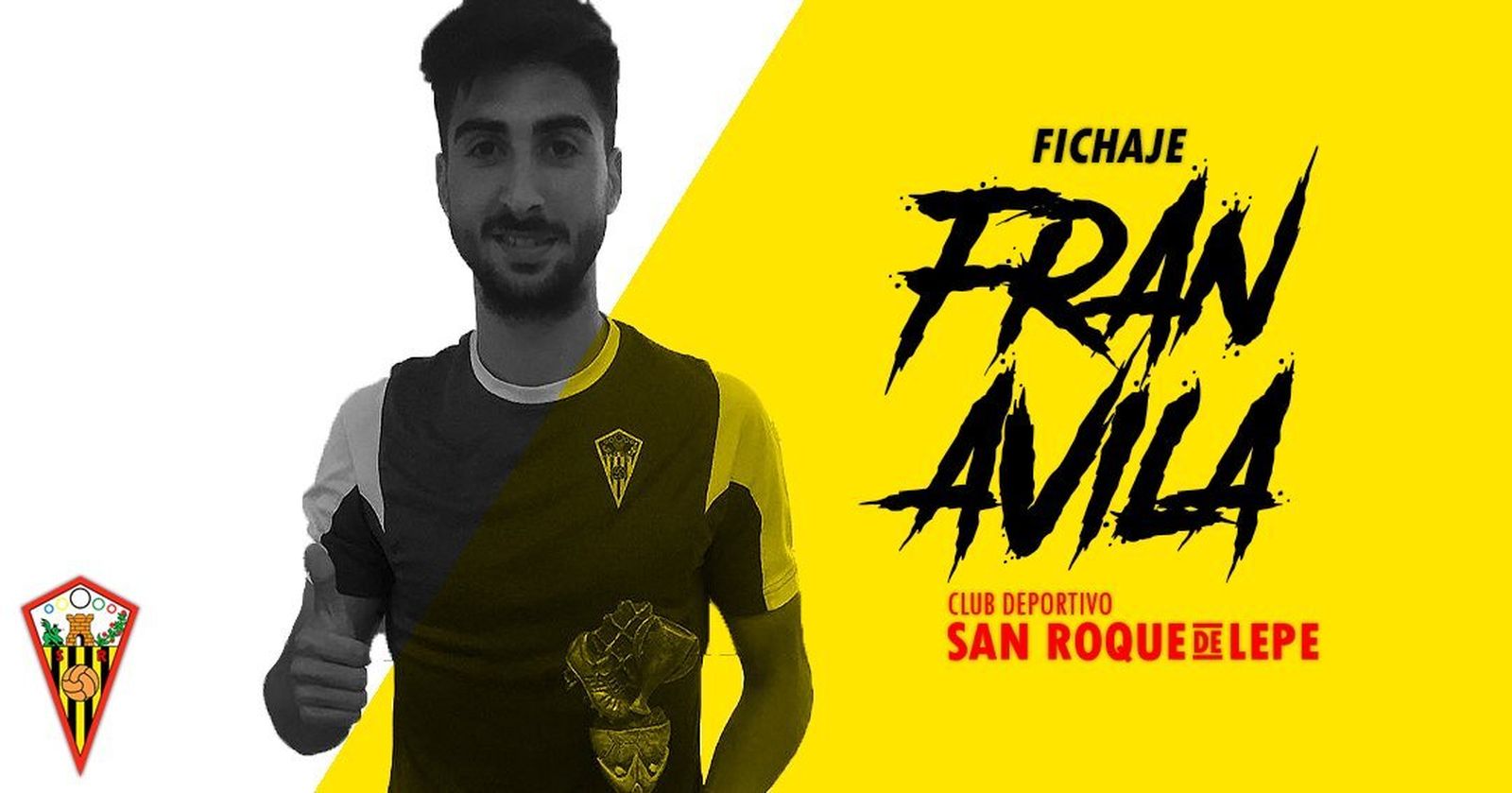 Fran Ávila, un nuevo refuerzo para la plantilla del club lepero.