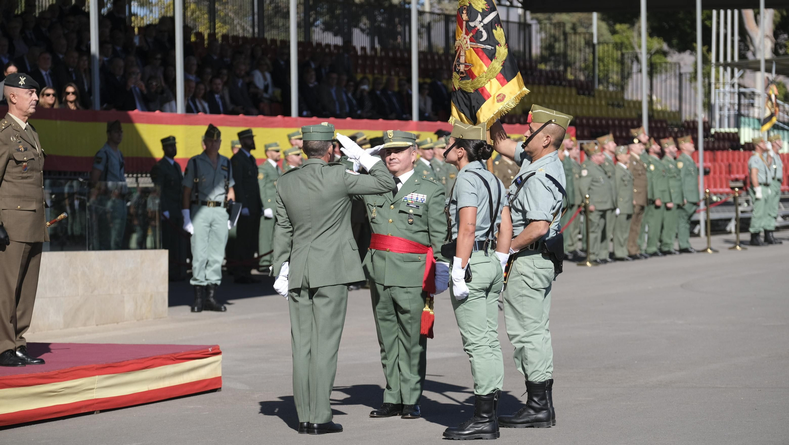Imágenes de la toma de posesión del nuevo General de la BRILEG, José Agustín Carreras Postigo