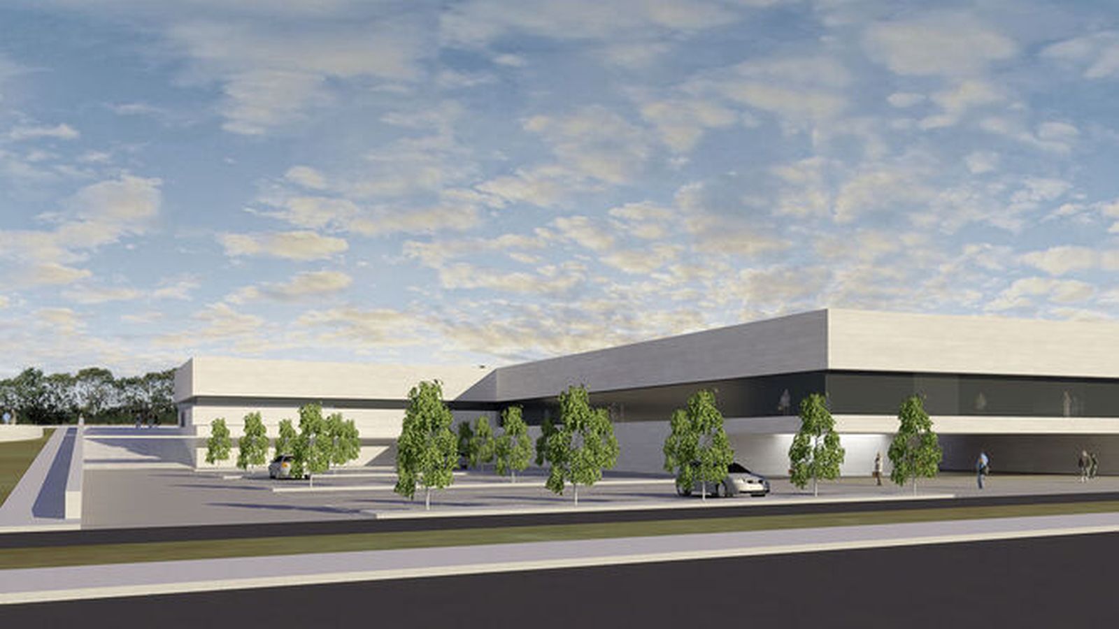 Recreación virtual del Hospital de Palma del Río.