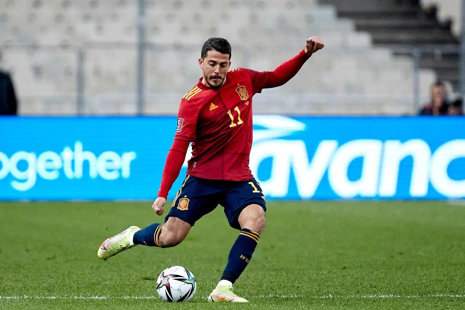 Las imágenes del Grecia-España de clasificación para el Mundial de Catar 2022