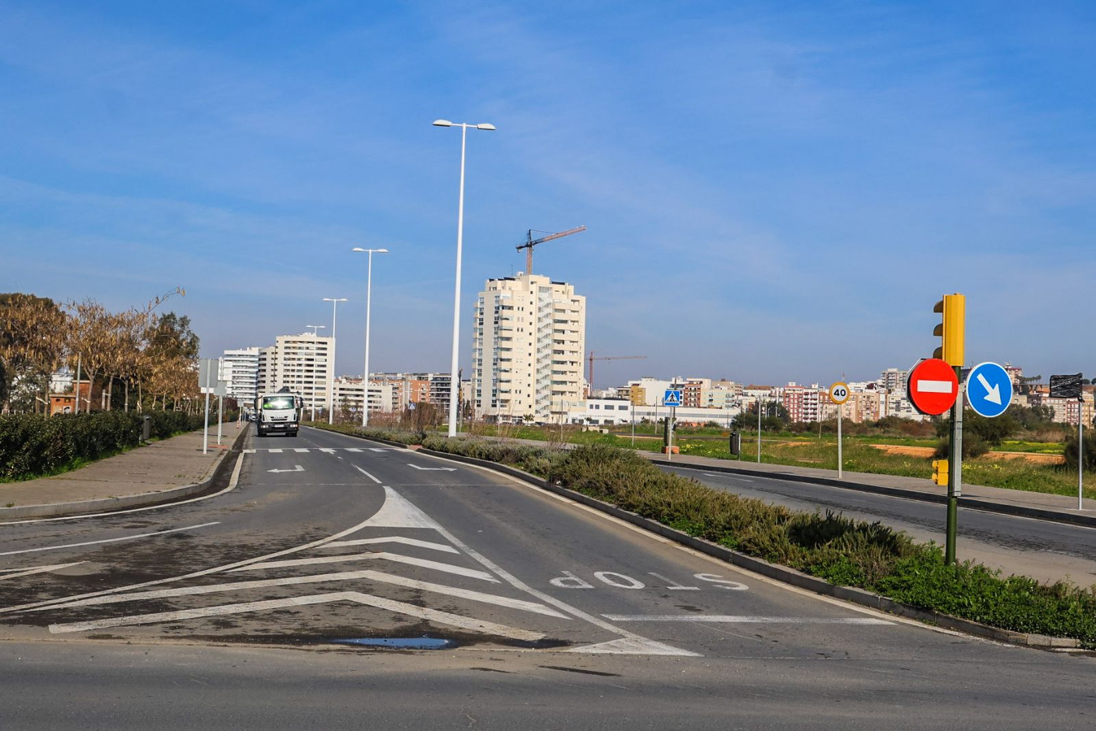 Fotografías de la rotulación de la calle Arquitecto Francisco de la Corte