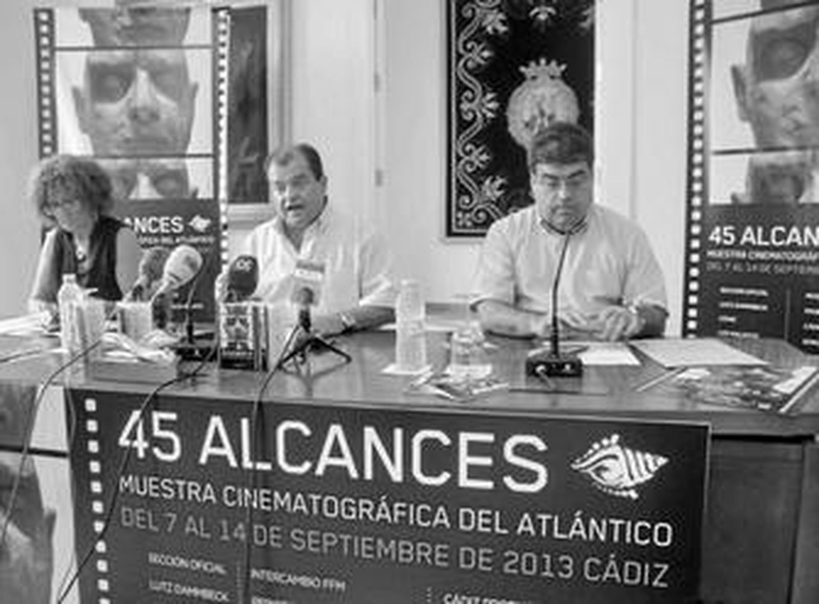 Presentación del festival de cine de Cádiz.