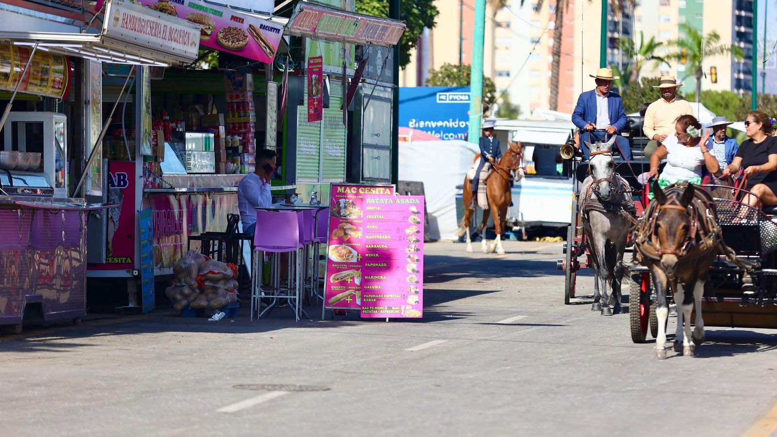 La Feria de Málaga en el Real, en fotos