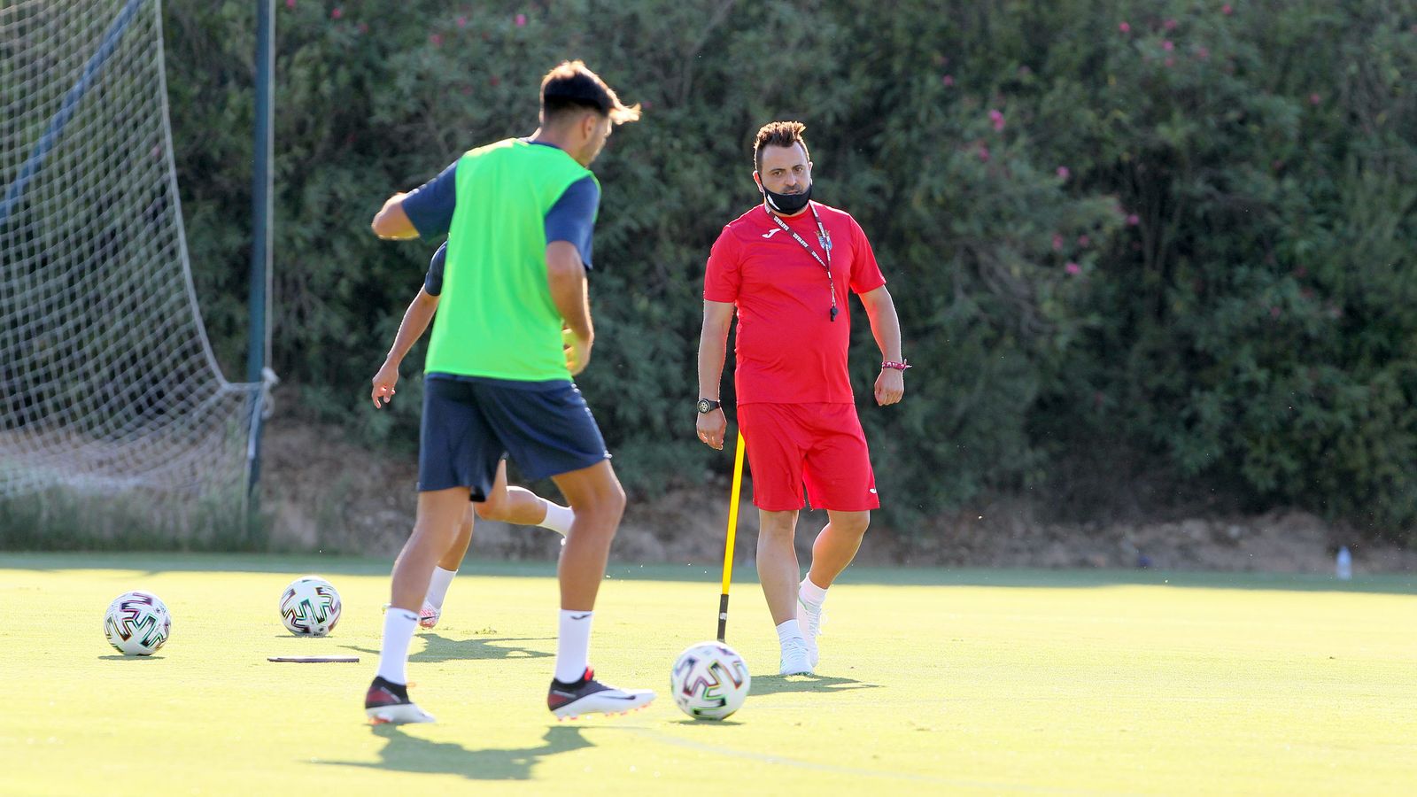 Joaquín Poveda pretende volver a los entrenamientos este miércoles.