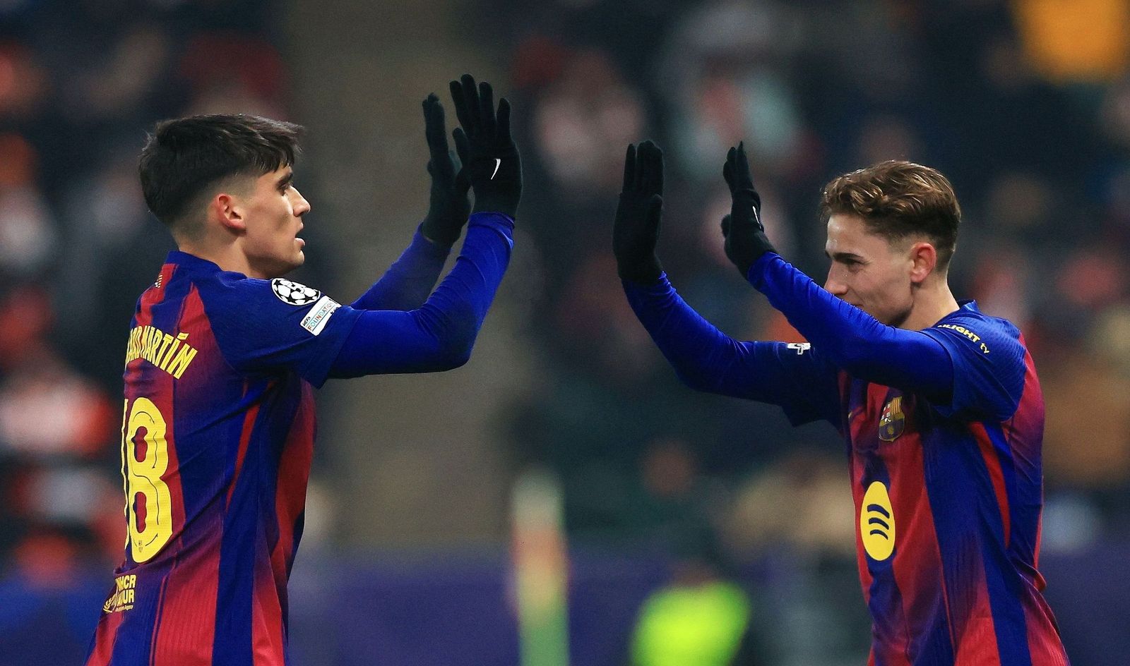 Las fotos del Slavia Praga-Barcelona