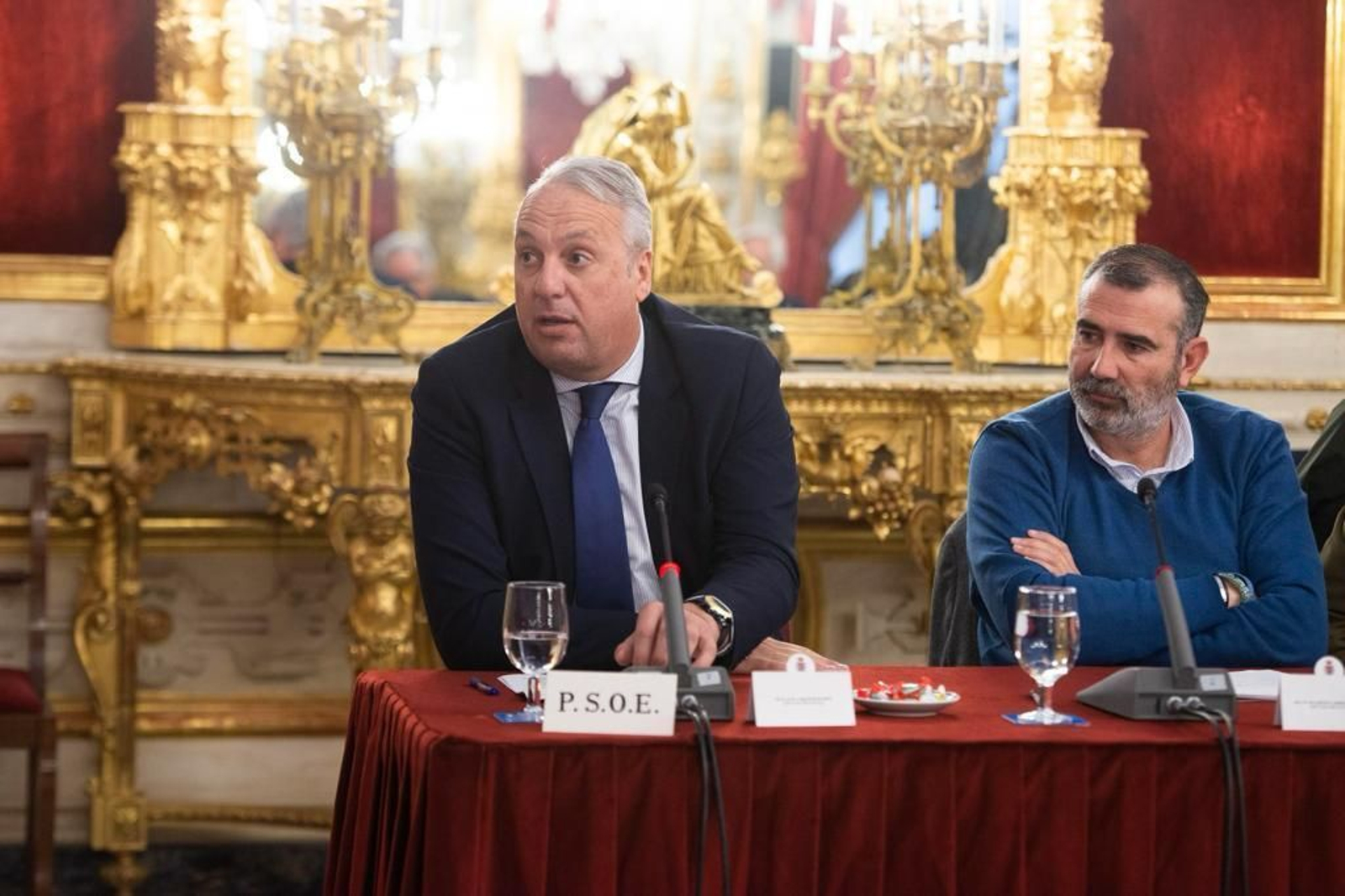 El secretario provincial del PSOE, Juan Carlos Ruiz Boix.