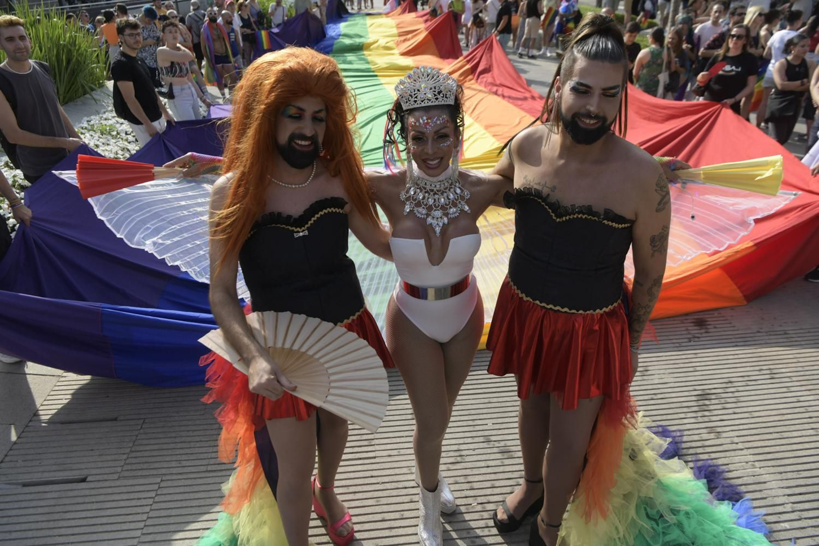 El pregón de Jedet y la marcha del Orgullo en Granada, en imágenes