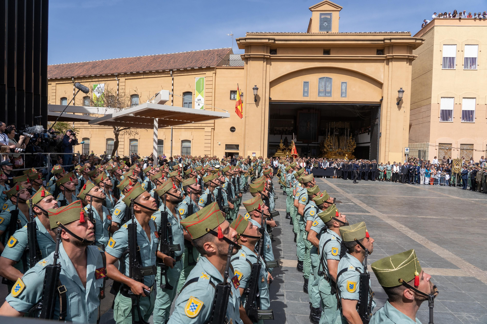 Las fotos de la Legión en la Semana Santa de Málaga 2023 Las fotos de la Legión en la Semana Santa de Málaga 2023