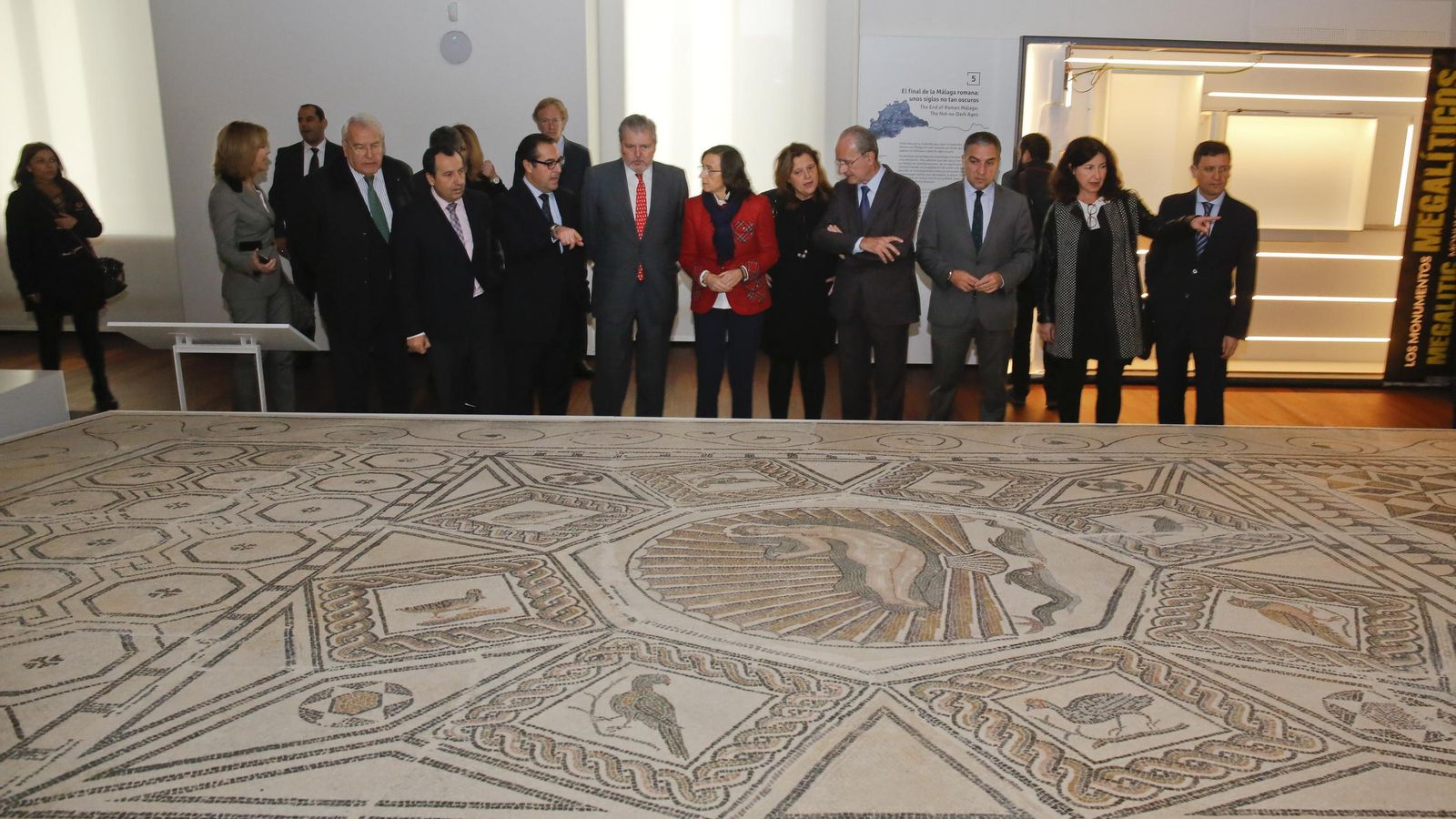 La historia y el arte de Málaga, tuvieron cabida en la Aduana.