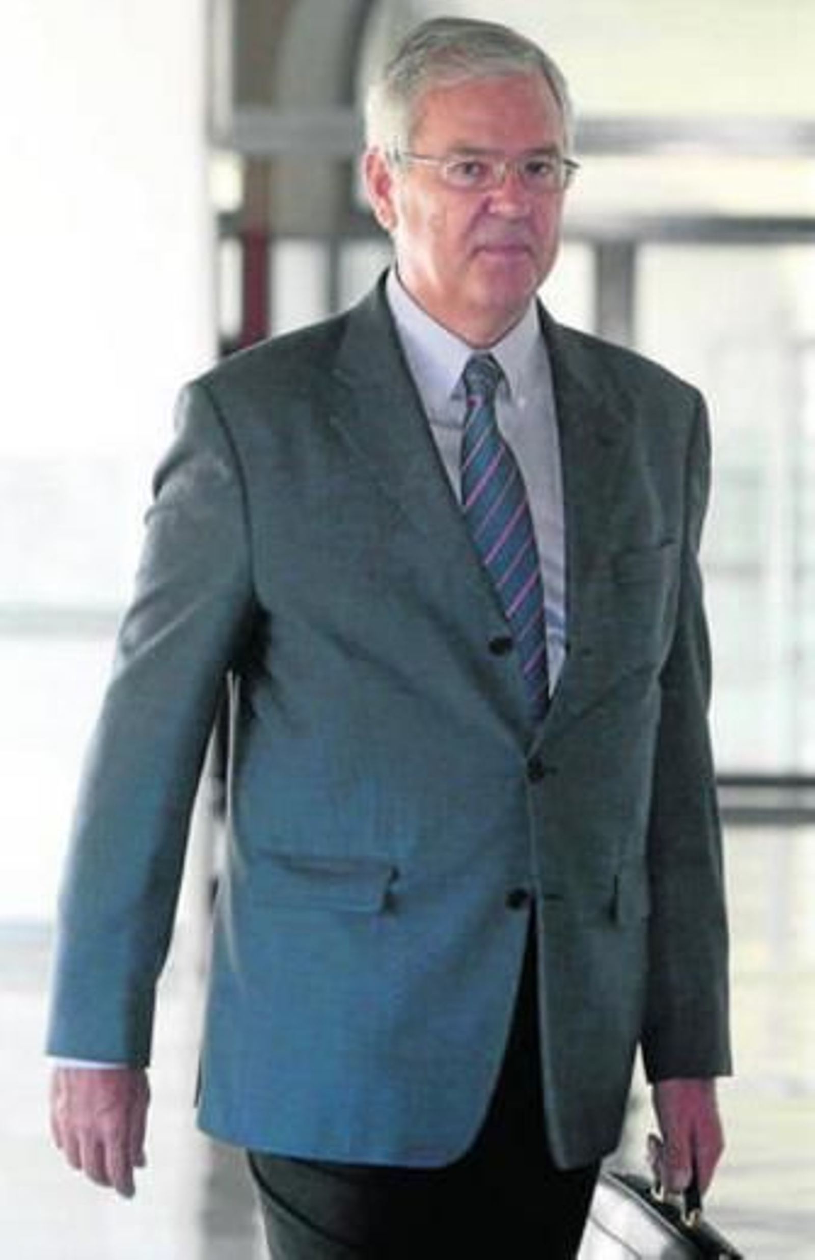 Manuel Gómez, cuando compareció ante la comisión parlamentaria de los ERE.