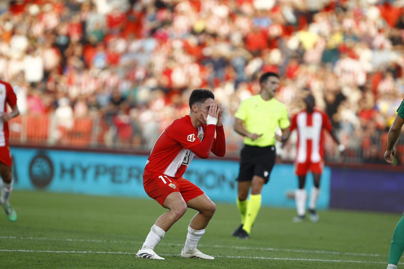 Las mejores imágenes del U.D. Almería-Granada C.F