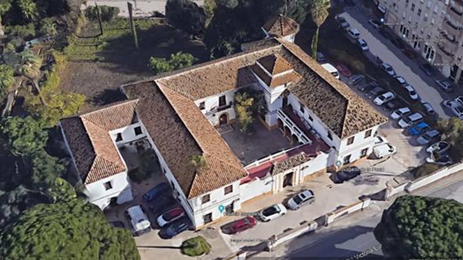 Vista aérea, tomada de Google Earth.