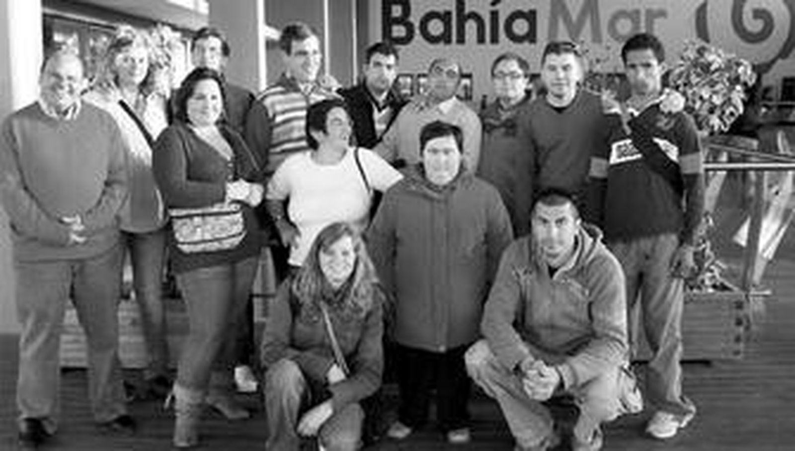 Un grupo del colectivo de Afanas en una de sus actividades.