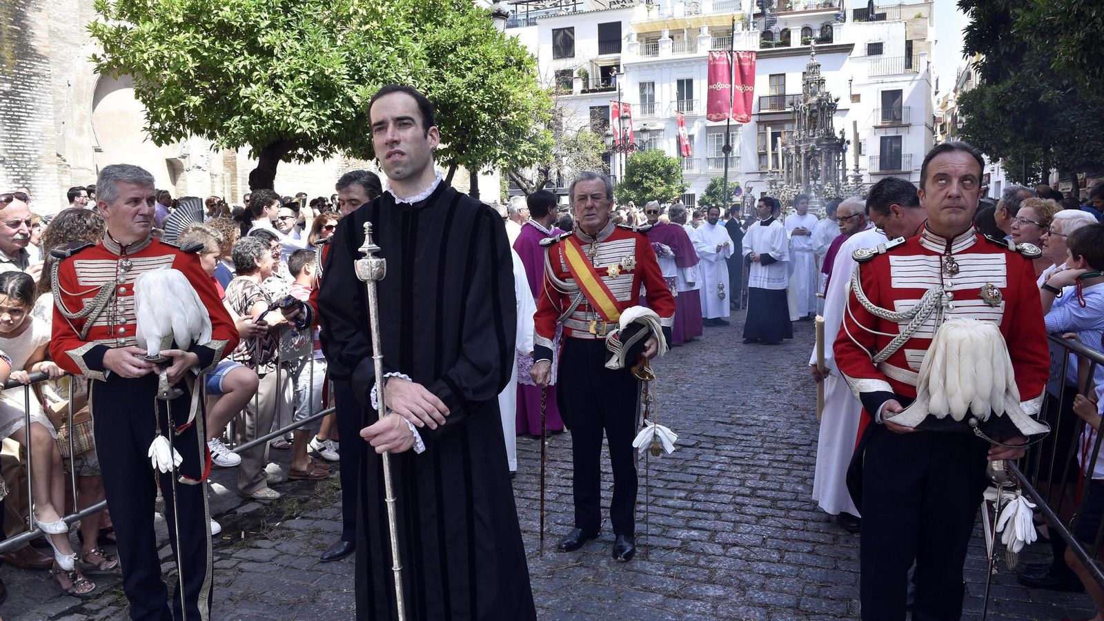La representación de la Real Maestranza.