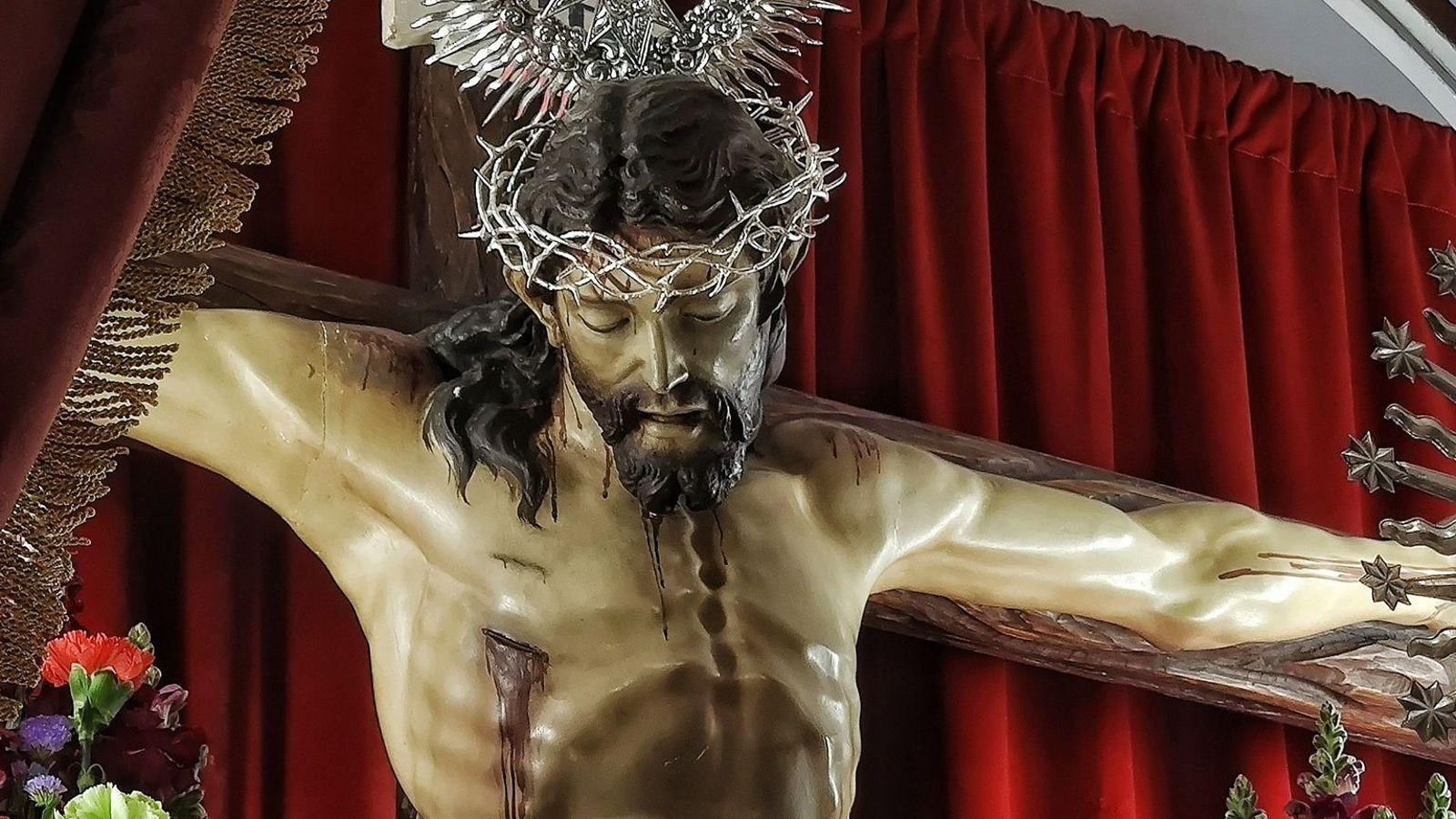 Altar de Cultos Hermandad de las Penas y Dolores de La Calahorra, Semana Santa 2023