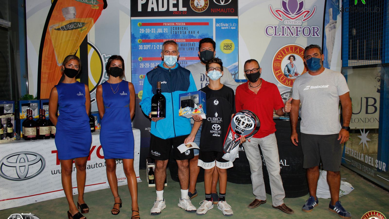 José Antonio Jiménez y Luca Jiménez se llevaron el primer puesto en parde-hijo