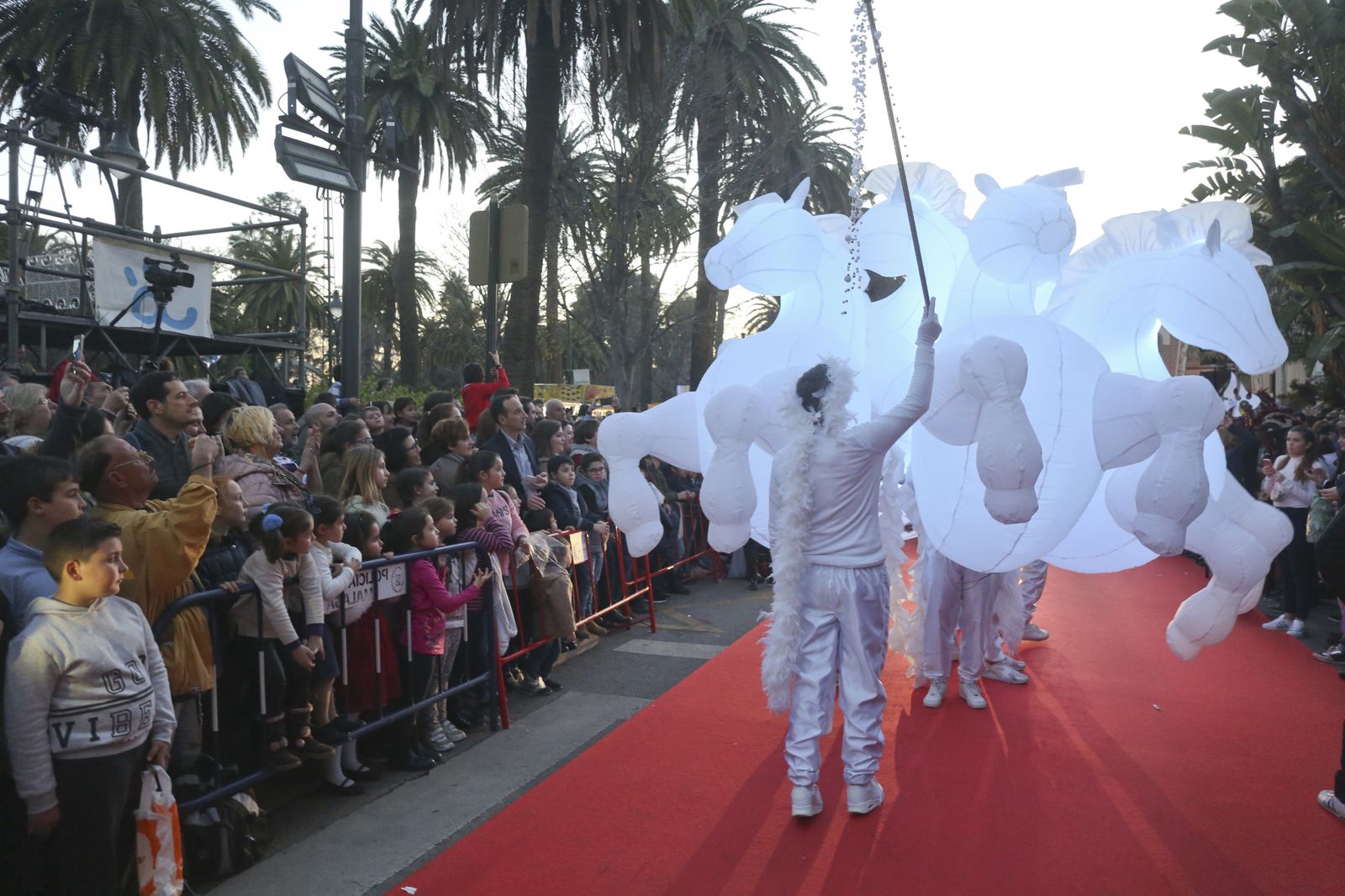 Las imágenes de la cabalgata de los Reyes Magos