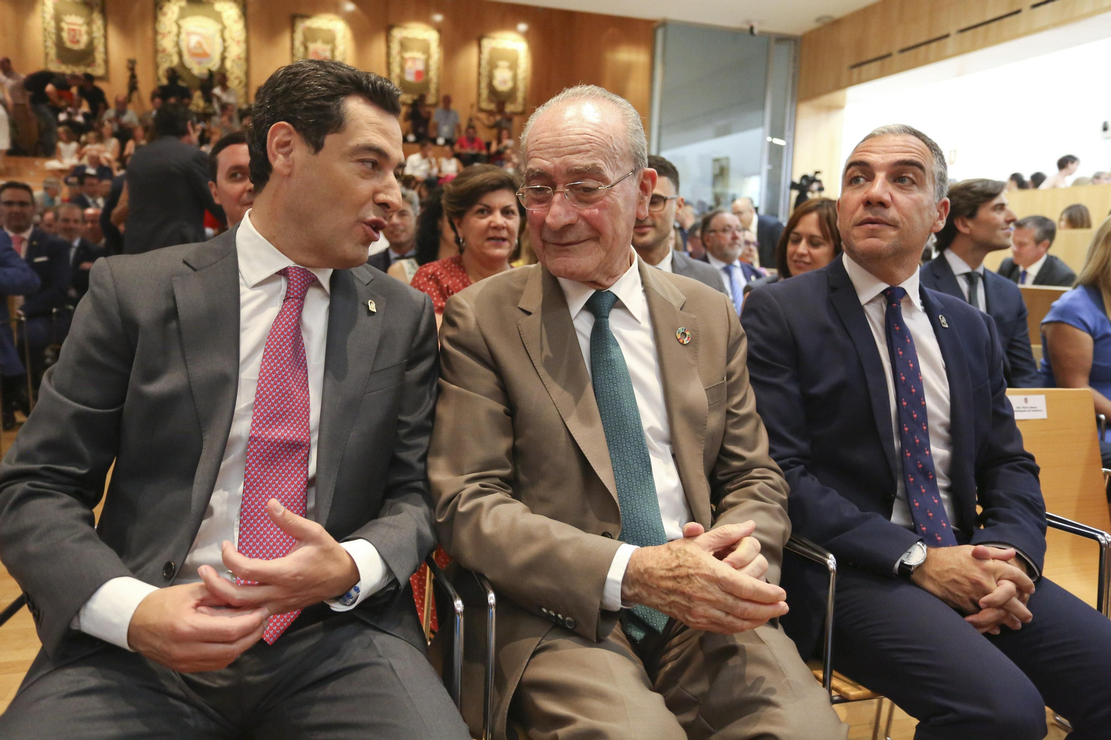 Las fotos del Pleno de la constitución de la Diputación de Málaga