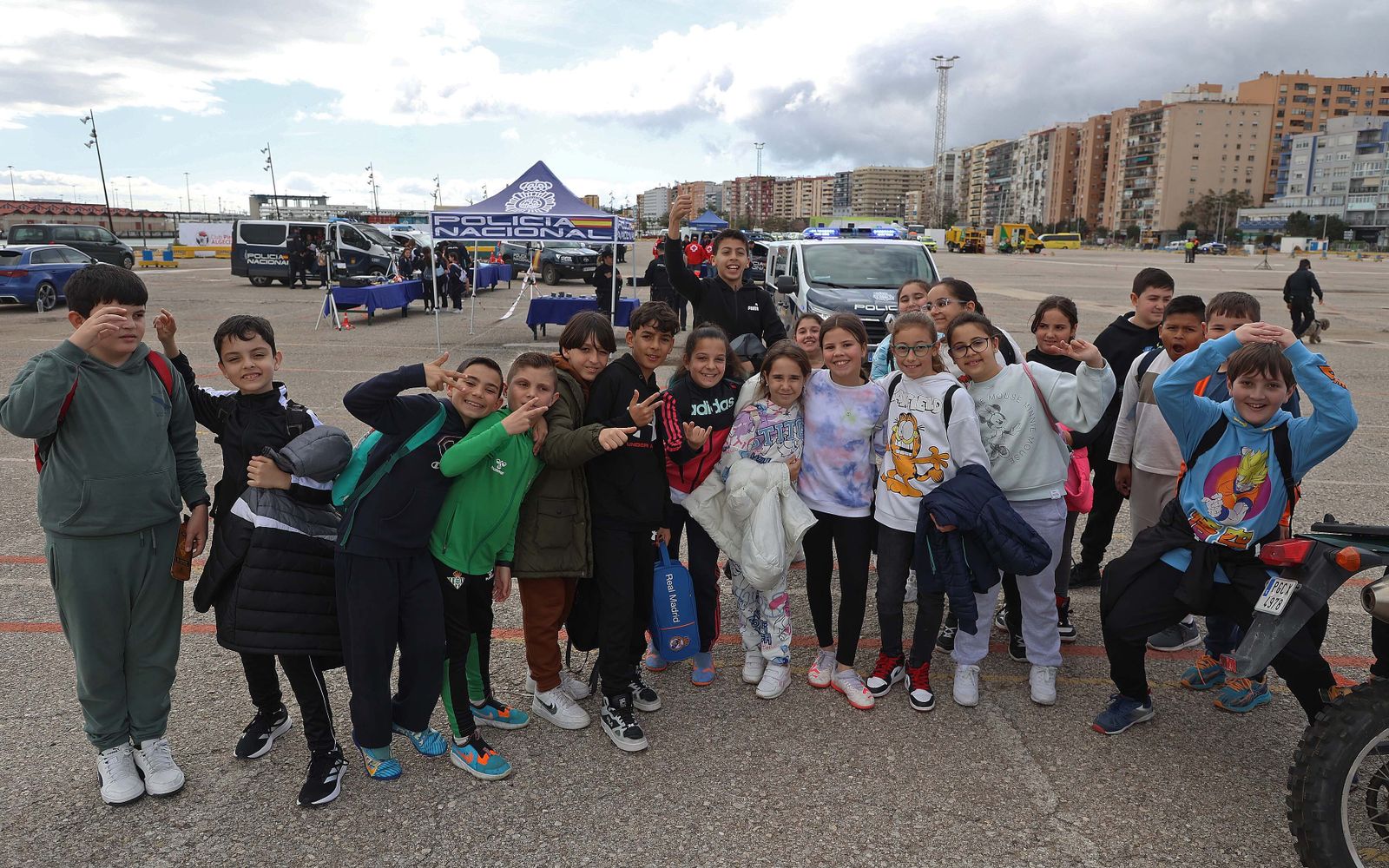 Imágenes del Día Europeo del 112 celebrado en el Puerto de Algeciras