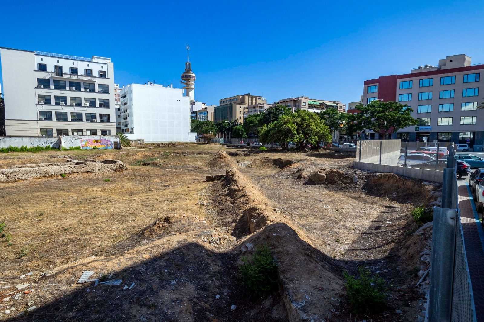 El solar de la Subdelegación.
