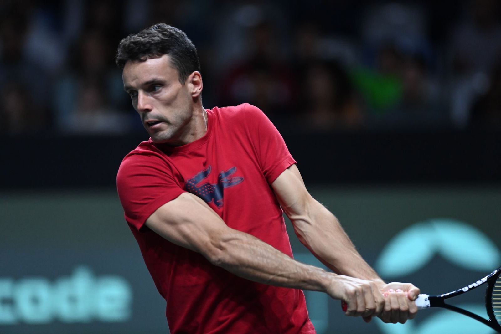 Los tenistas de la Copa Davis ya calientan motores en el Carpena