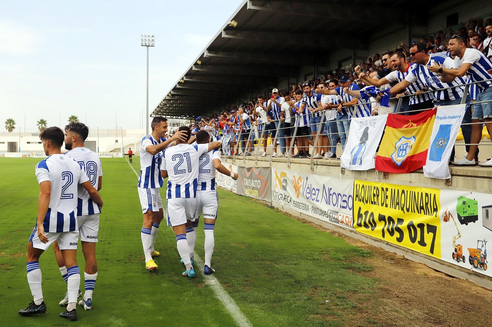 Imágenes del San Roque de Lepe-Recreativo de Huelva