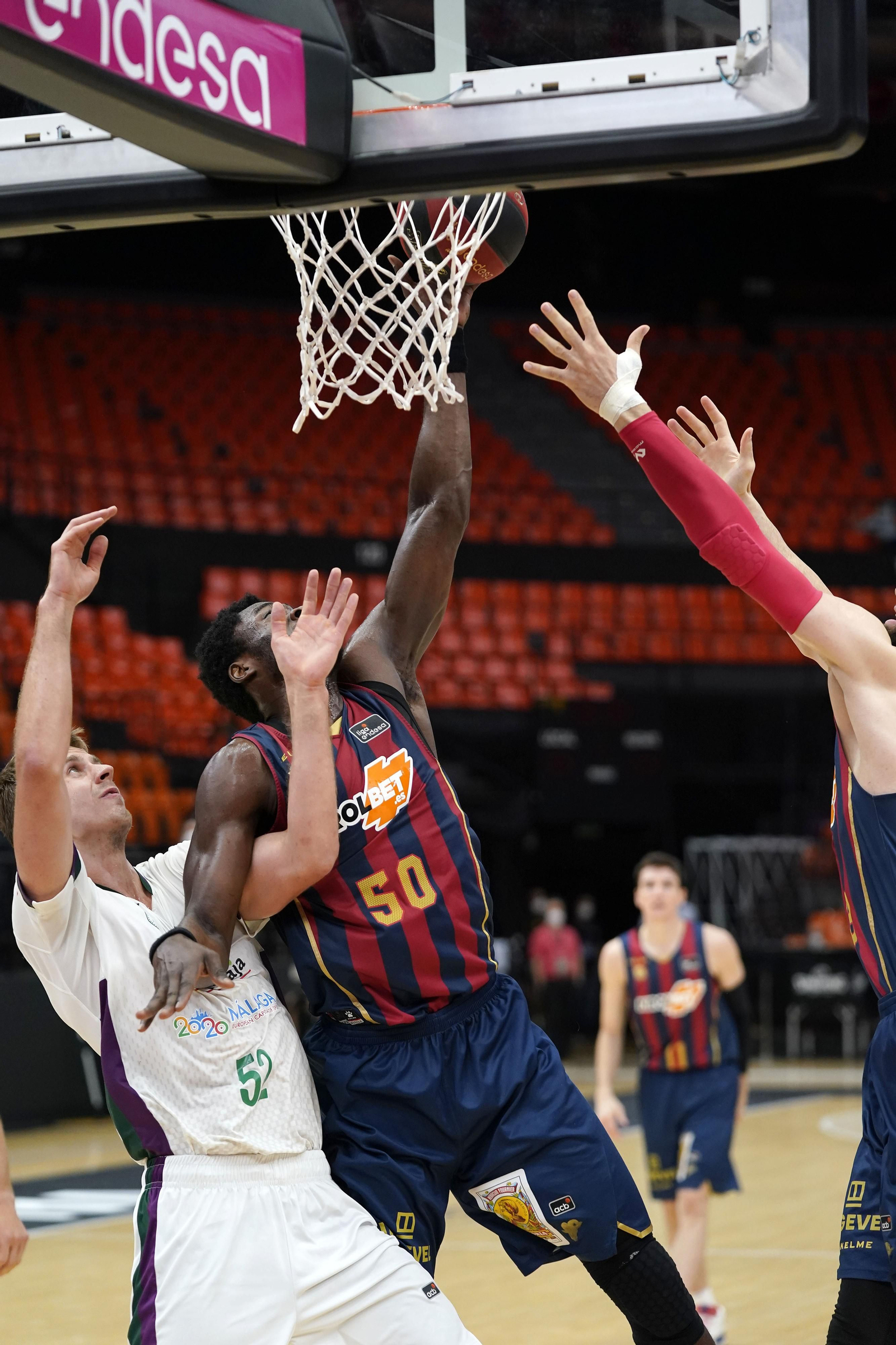 El Baskonia-Unicaja, en fotos