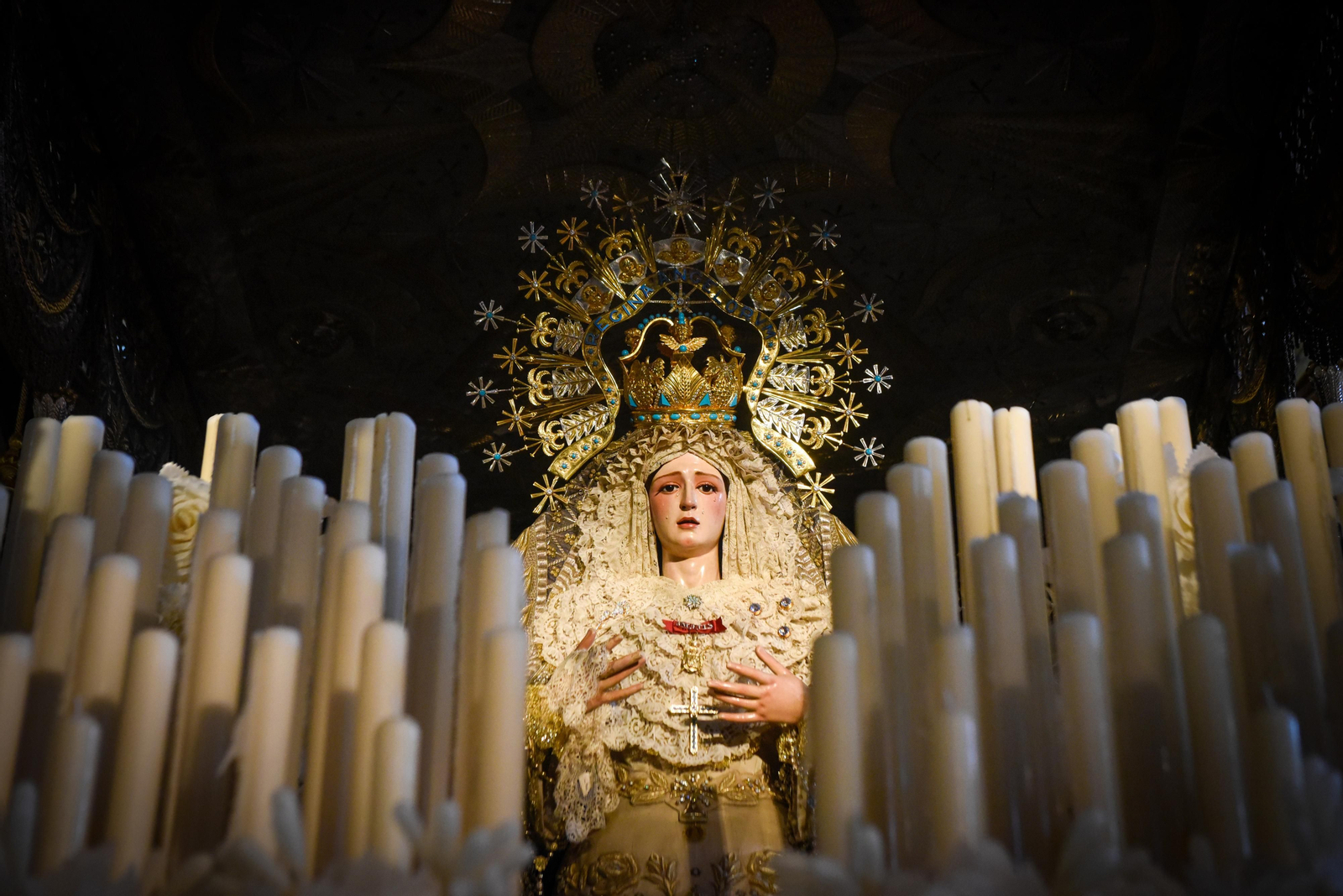 Las imágenes de la Hermandad de Los Negritos en la Semana Santa de Sevilla 2024