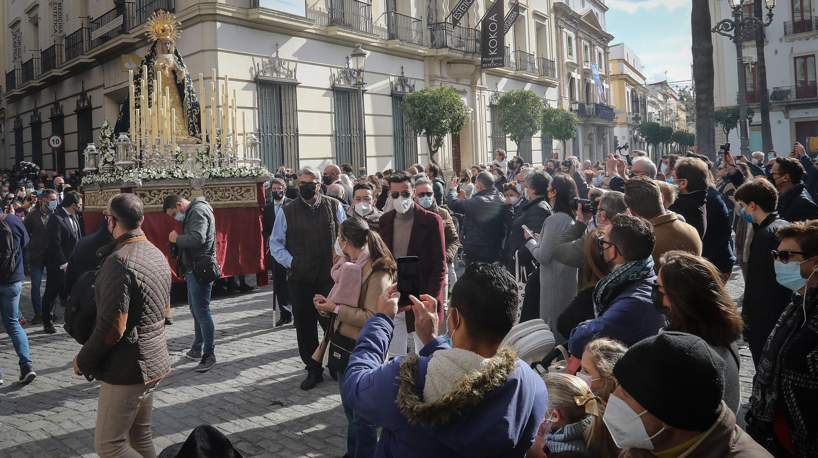 Loreto se trasladó hasta la basílica de la Merced