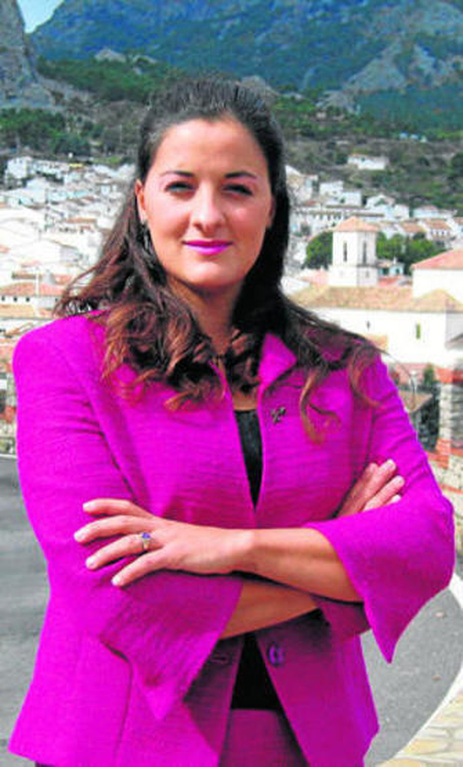 La actual alcaldesa socialista de Grazalema, María José Lara.