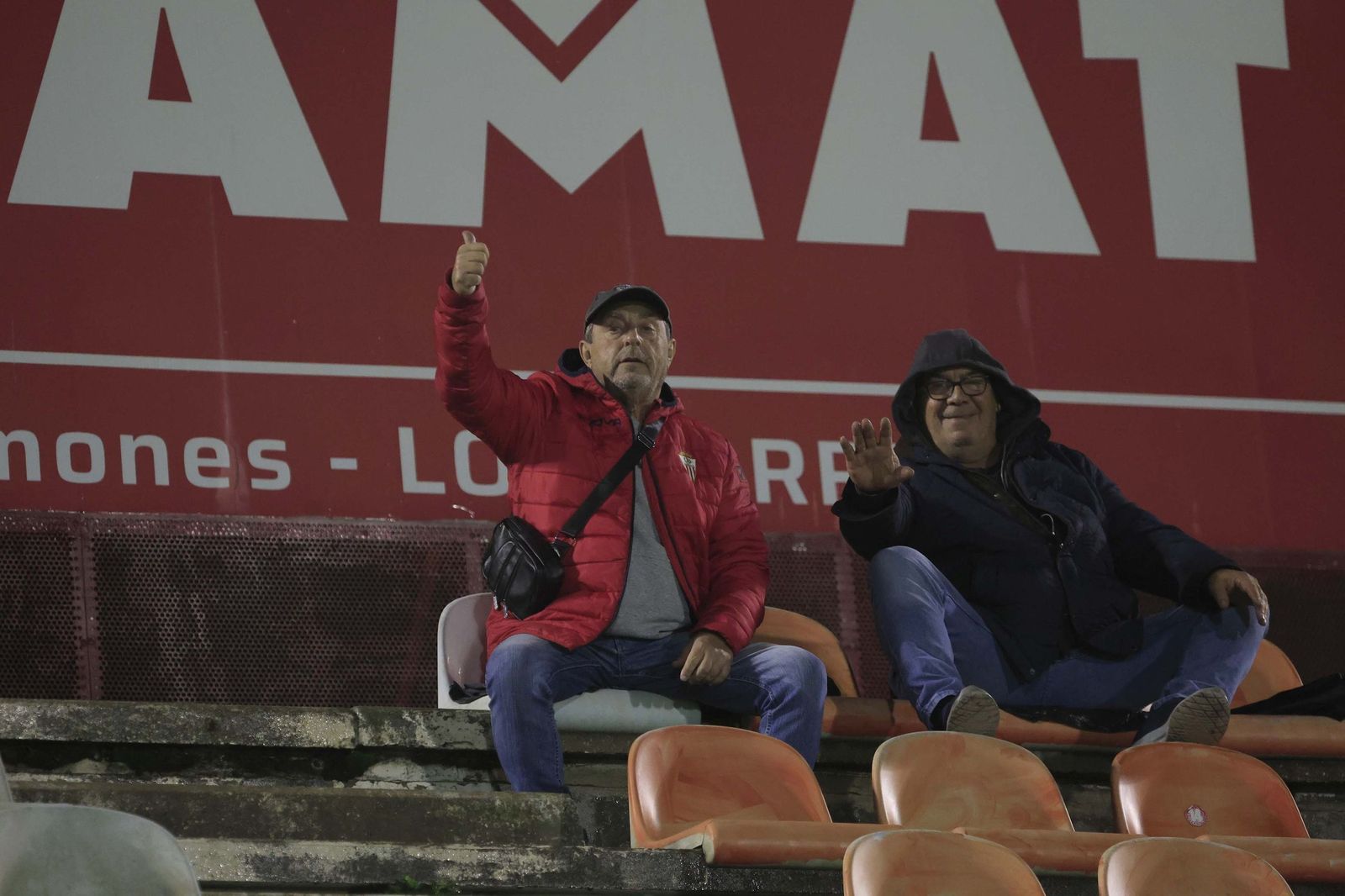 Búscate en el Nuevo Mirador durante el Algeciras - Sevilla Atlético de Primera Federación