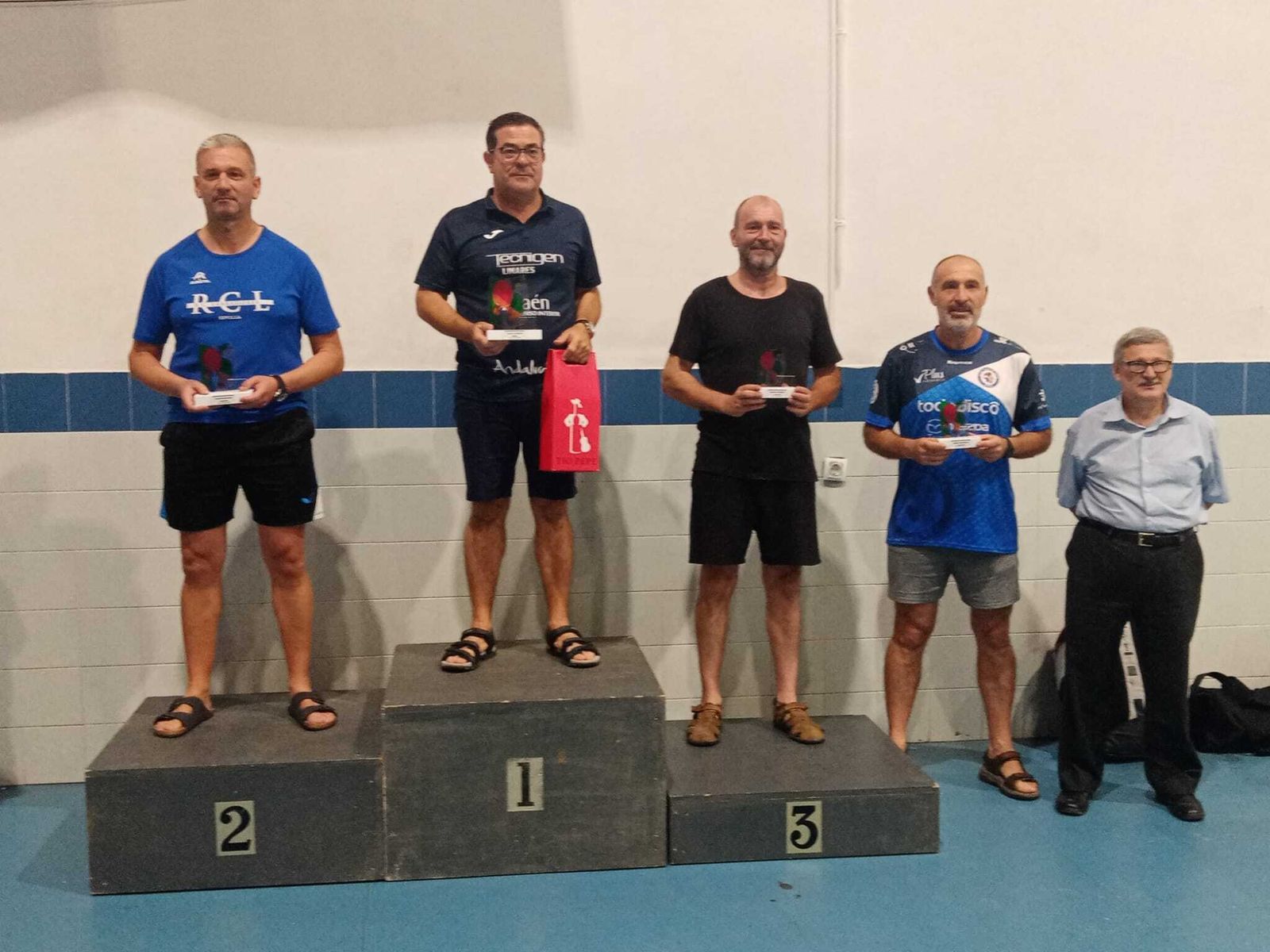 Los participantes en el Open, sastifechos con la organización y las instalaciones.